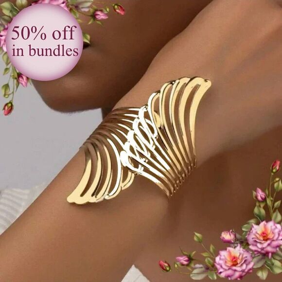 Simple Wing Style Bracelet For Summer - Picture 1 of 15